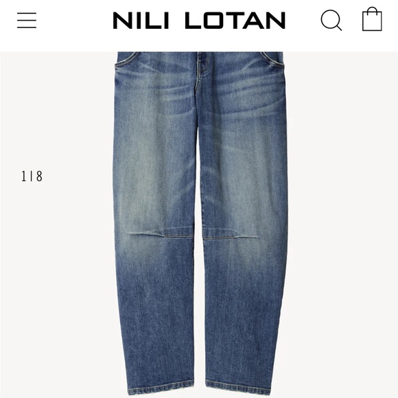 Nili Lotan Emerson Jeans - Picture 6 of 10